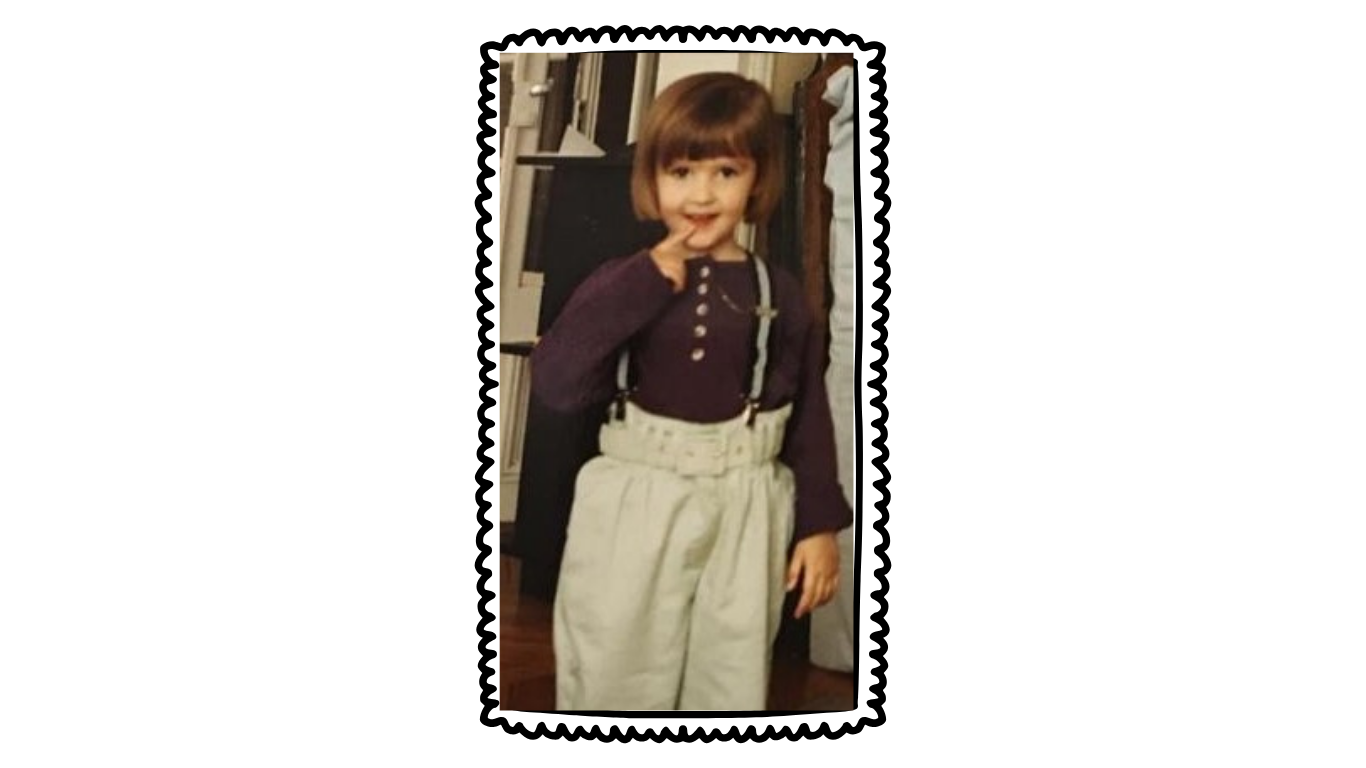 Portrait d’enfance de Léa Heude, créatrice de Studio Pacha